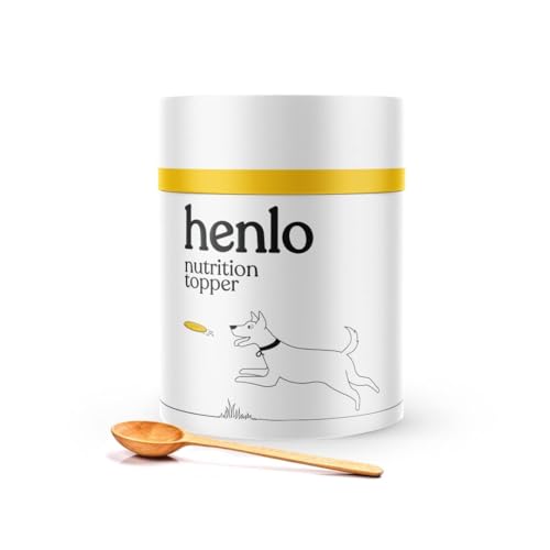 Henlo Everyday Nutrition Topper | Dog Supplement and Multivitamin | Improved Skin & Coat, Joint Support, Heart, and Gut Health Human Grade Ingredients | All Life Stages | 100g
