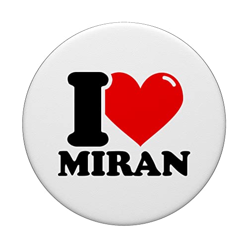 I LOVE Miran PopSockets Swappable PopGrip, Black - Image 3