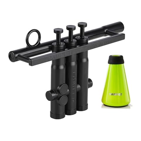 Practice Trumpet Mute Silencer，Trumpet Straight Mute PAMPET TruTra Standard Trumpet Training Device Cover