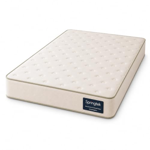 Image of Springtek Supernova Premium Hybrid Latex Mattress Single Size 72x36 | Medium Firm 8 Inches 100% Natural GOLS Certified Pincore Dunlop Latex Mattresses | 3 Layer HD Foam Orthopedic Bed Gadda|72x36 Inch
