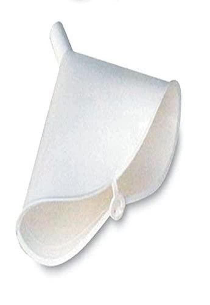 Funnel King 32610 12 Oz Folding Polyethylene Funnel - White, Multi