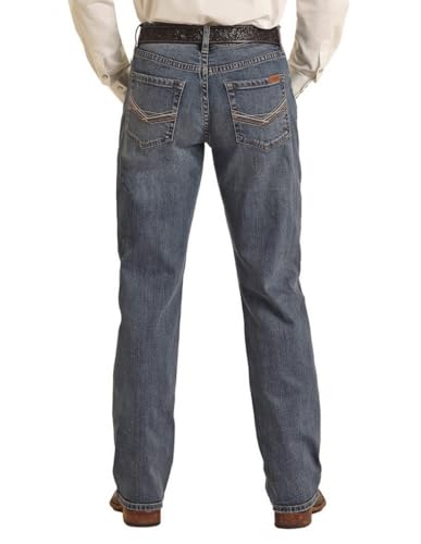 Rock & Roll Denim Men's V46 Relaxed Stackable Jeans2