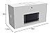 WMF Küchenminis Langschlitztoaster 2 Scheiben mit Brötchenaufsatz, Toaster schmal, XXL, Bagel-Funktion, 7 Bräunungsstufen, 900W, Toaster edelstahl matt, schwarz