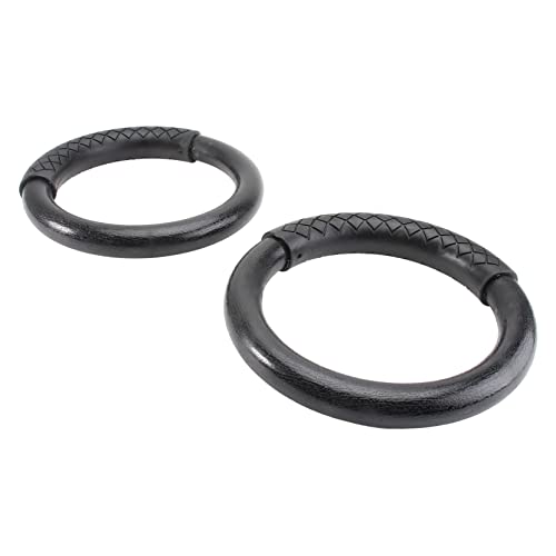 BESTonZON Exercise Rings Gym Handles Gymnastics Ring Set for Stretching and Posture Correction