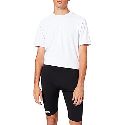 Uhlsport Men's Black Tight Football Shorts Cover