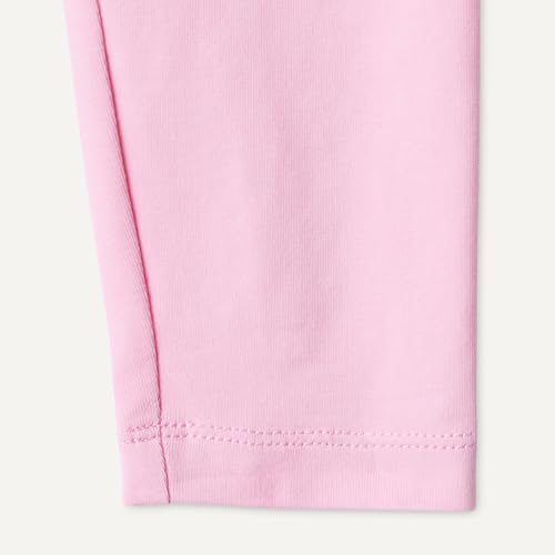 Image of Amazon Essentials Girls' Cotton Stretch Leggings, Multipacks