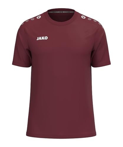 T-Sweatshirt Jako coton femme bordeaux taille 38/40 manches longues