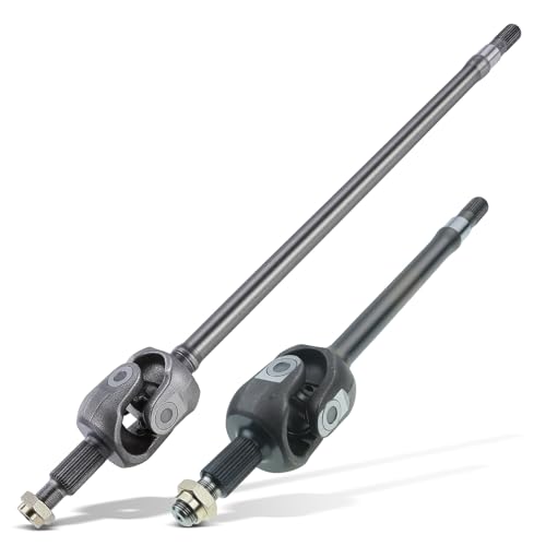 23E035 Axle Pinion Tail Bearing Seizure - Spicer Ultimate Dana 60 Bracketless Crate Axles - Jeep Wrangler 2 A-Premium Set of 2 Front CV Axle Shaft Assembly
