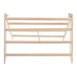 Rangement compact : se démonte facilement pour un rangement pratique, ce qui en fait un complément idéal pour tout élevage de volailles, support en bois pour poules, perchoir en bois pour poules