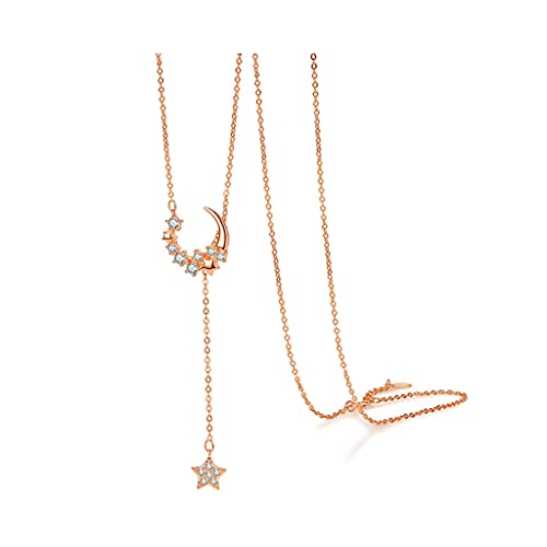 Collier femme argent sterling Xingyue : pendentif bijoux simples et élégants