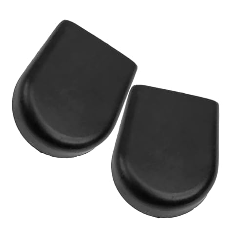 Tapa limpiaparabrisas de tuerca compatible con Toyota Corolla 1987-1992 negro 2 piezas