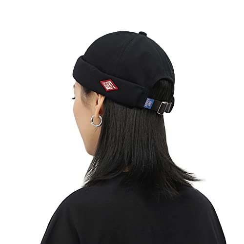 CLAPE Docker Mütze Cap Baumwolle Seemannsmütze Docker Beanie für Damen...