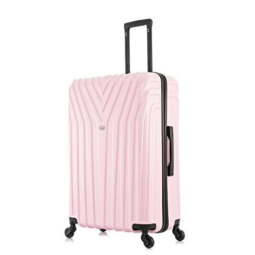 InUSA VASTY 28-Inch Spinner Hardside Luggage Pink