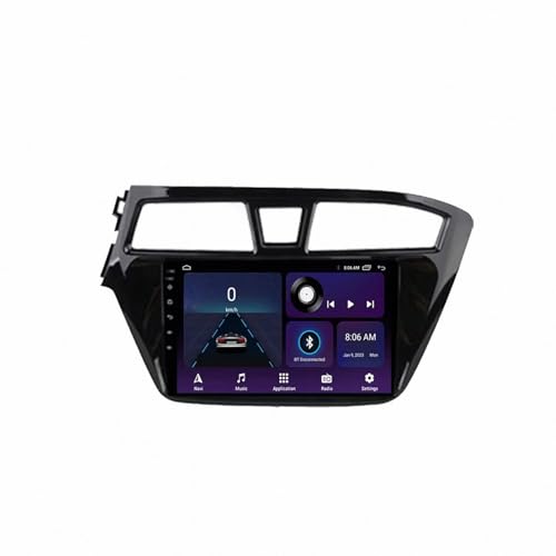 Navegador GPS para Hyundai I20 2015 con mapas de camión y pantalla de 4 núcleos