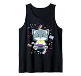 Photo Gallery gatto non binario kawaii orgoglio enby cuore canotta Photo Gallery gatto non binario kawaii orgoglio enby cuore canotta