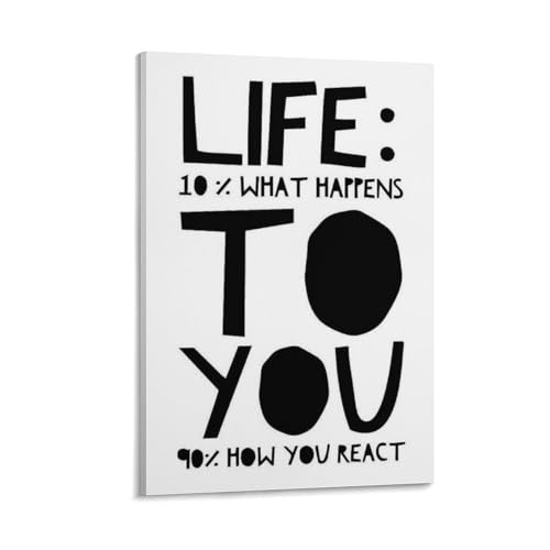 Life Is 10 Percent What Happens To You 90 Percent