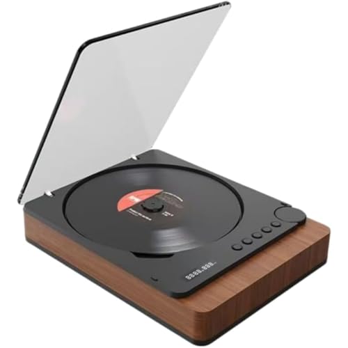 Amazon.co.jp: [Yubbuio]レトロラジカセ風 ポータブルCDプレーヤー
