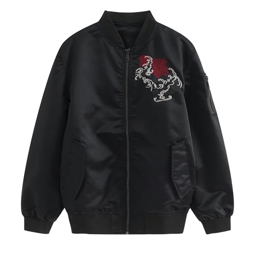 XYXIONGMAO Japanese Dragon Men'S Hip-Hop Clothing Oversized Men Bomber Jacket Couple Streetwear Pilot Jacket2