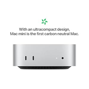 Mac mini with M4 Pro chip; 12‑core CPU and 16‑core GPU, 48GB Memory, 512GB SSD, Gigabit Ethernet — photo 5 of 6