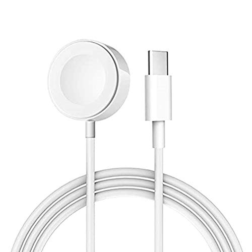 Type C Wireless Apple Charging Cable, Smart Apple Watch Charger Apple Watch Charging Cable for iWatch 4/3/2/1,Compatible with Apple Watch Series 4/3/2/1- [Apple MFi Certified ] iwatch Charger