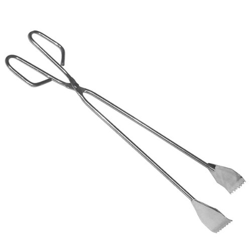 Guison Barbacoa Pinzas De Acero Inoxidable, Negro, 30 X 6 Cm