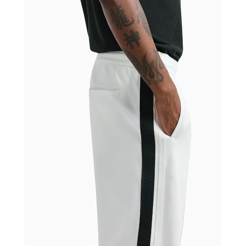 Armani Exchange Men's Logo Tape Fleece Pant4