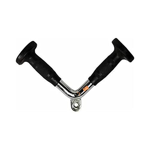 Image of Steel Triceps V Handel Full Grip with Heavy Duty Steel Rod Used, Triceps Extension V- Bar I Fitness Equipment