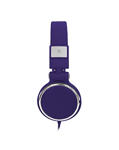 WE Connect CASFILVI Casque filaire avec micro Violet