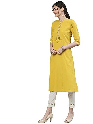 Image of ishin Women's Rayon Burgundy Embellished A-Line Kurta set With Skirt