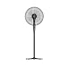 RTYUI Büroventilator, Schwerer Bodenventilator Mode Einfacher Heimgebrauch Luftzirkulationsventilator 5 Flügel Energiesparende 3-Stufige Sockelventilatoren Haushaltsgeräte (Größe: 128 * 45Cm)
