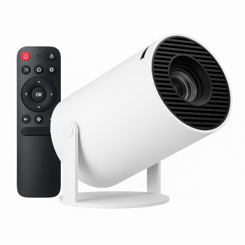 Projetor Portátil HY300, Full HD 1080p, Android, Wi-Fi 5G, Blueto...