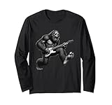 Photo Gallery rock on bigfoot suonando chitarra elettrica sasquatch music band maglia a manica Photo Gallery rock on bigfoot suonando chitarra elettrica sasquatch music band maglia a manica
