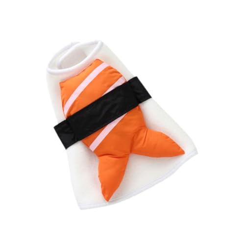 Disfraz para perro tamaño L con diseño de sushi