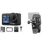 DJI Osmo Action 5 Pro スタンダードコンボ+Osmoヘルメット顎マウントクリップ