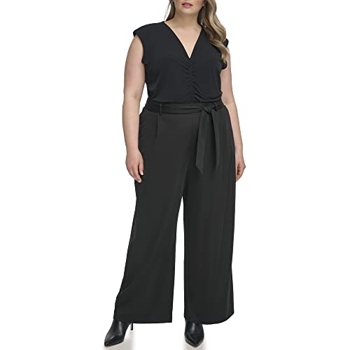 Calvin Klein Women's Pleated Pant with Belt