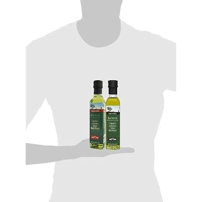 White and Black Truffle Olive Oil Combo | Terre di Tartufo | Versatile Condiments for Any Gourmet Dish | 8.4 fl oz (250ml) - Pack of 2