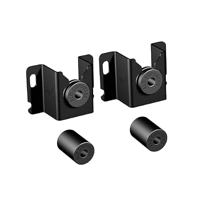ELG Fixed Low Profile TV Wall Mount Bracket for 14-120" Screens, Holds Max 264 lbs, VESA 75x75mm to 800x400mm, Quick-Release Lock System, Heavy-Duty Steel, Black
