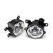 Front Bumper Fog Lamp Upgrade Kit Compatible With Mazda BT-50 2021-2022 Version Additional Foglight Set Switch + Wiring