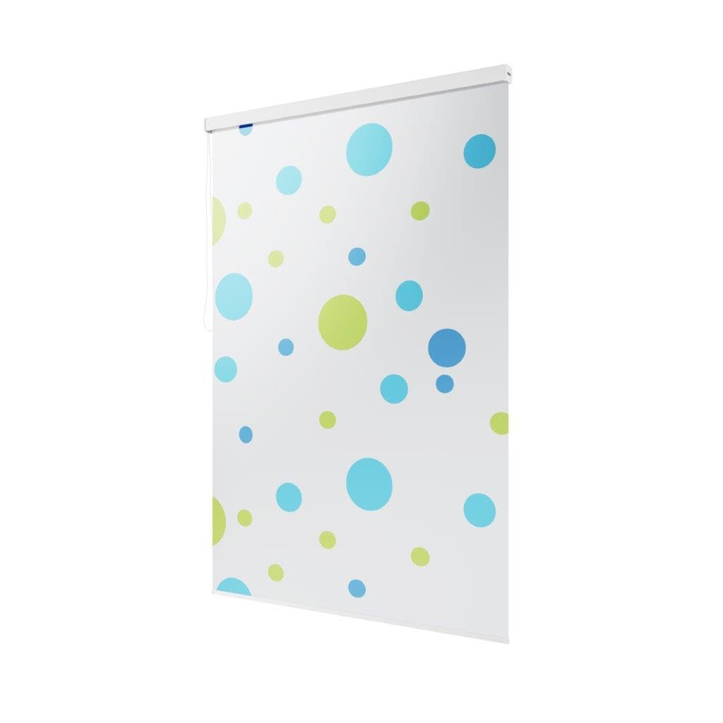Store de douche semi-cassette 14 motifs et 13 largeurs au choix - Noir, vert, blanc, transparent, bleu, gris clair (ylt, 120 x 240 cm)