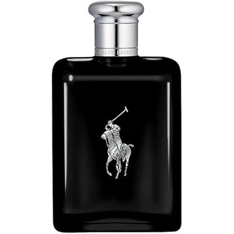 Ralph Lauren FRAGRANCES Polo Black - Eau de Toilette - Men's Cologne - Woody & Fresh - With Patchouli, Sandalwood, and Mandarin - Medium Intensity - 6.7 Fl Oz Cover