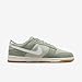 Nike Dunk Low Retro SE Men's Shoes (HQ1931-300, Jade Horizon/Light Silver/Gum Yellow/Summit White) Size 10.5