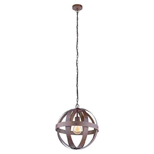 Preisvergleich Produktbild EGLO WESTBURY Hängeleuchte Stahl 60 W, rostfarben