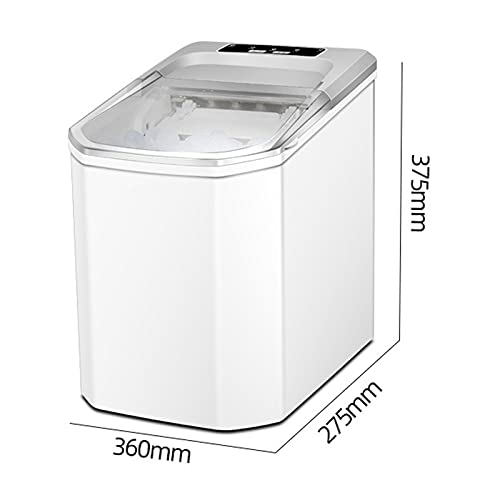 MHGD Kompakte Eismaschine, Arbeitsplatte, tragbare Eiswürfelmaschine, Selbstreinigungsfunktion, einfach zu bedienen… – Bild 7