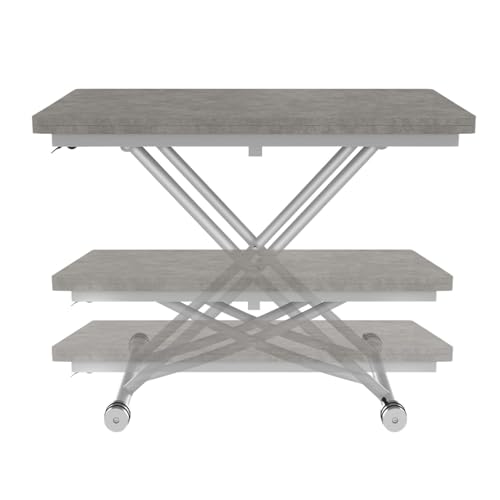 MARKET Table Relevable Urbana Effet Béton - vue 5