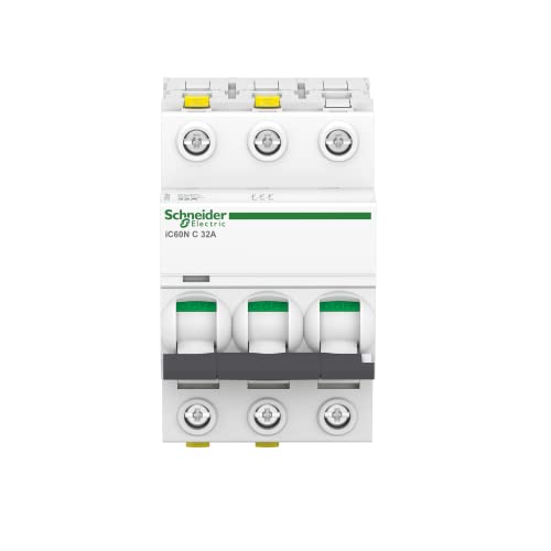 Schneider Electric Wyłącznik Nadprądowy Acti9 iC60N-C25-3 C 25A 3-Biegunowy