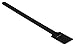 HellermannTyton GT.75X150C2 , Tie; Polyethylene (Hook), Nylon (Loop); Black; 60 lbs.; 3.88 in.; 15 in.