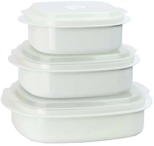 Calypso Basics by Reston Lloyd 6-Piece Microwave Cookware, Steamer and Storage...