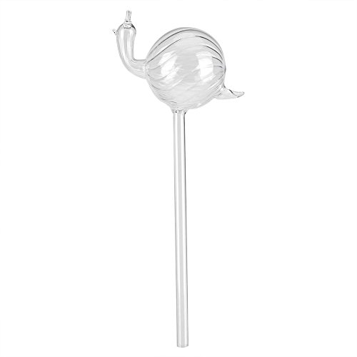 Zyyini Snail Shape Self Watering Globes,Mini Snail Shape Handmade Durable Glass Automatic Watering Devices For Indoor Outdoor House Plants Flowers