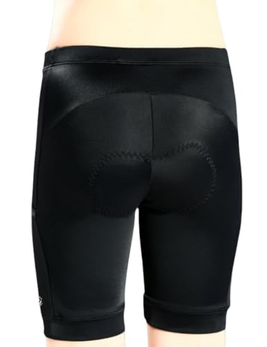 Conjunto infantil de jérsei de ciclismo (jérsei de manga curta + shorts acolchoados), Lua azul, 9-11
