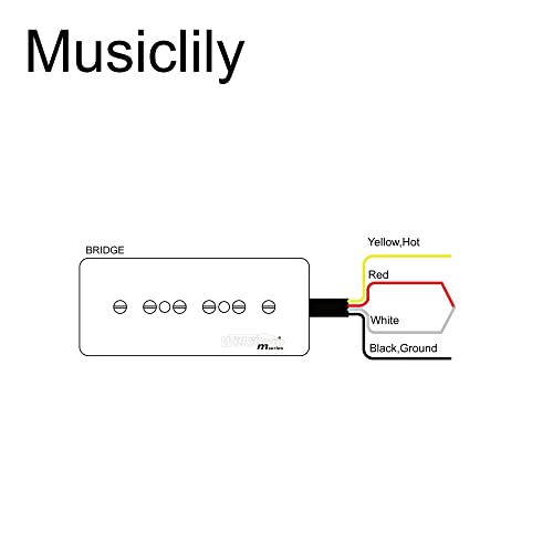 Wilkinson M Series Empilhados Cerâmica Captador P90 Soapbar Humbucker Pickup Single Coil Sized Ponte